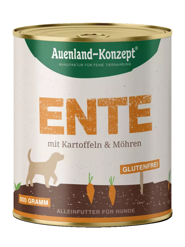 Auenland Ente mit Kartoffel 800g
